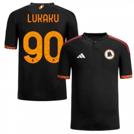 AS Roma Lukaku 90 Tredjesæt 2023-24 Kortærmet